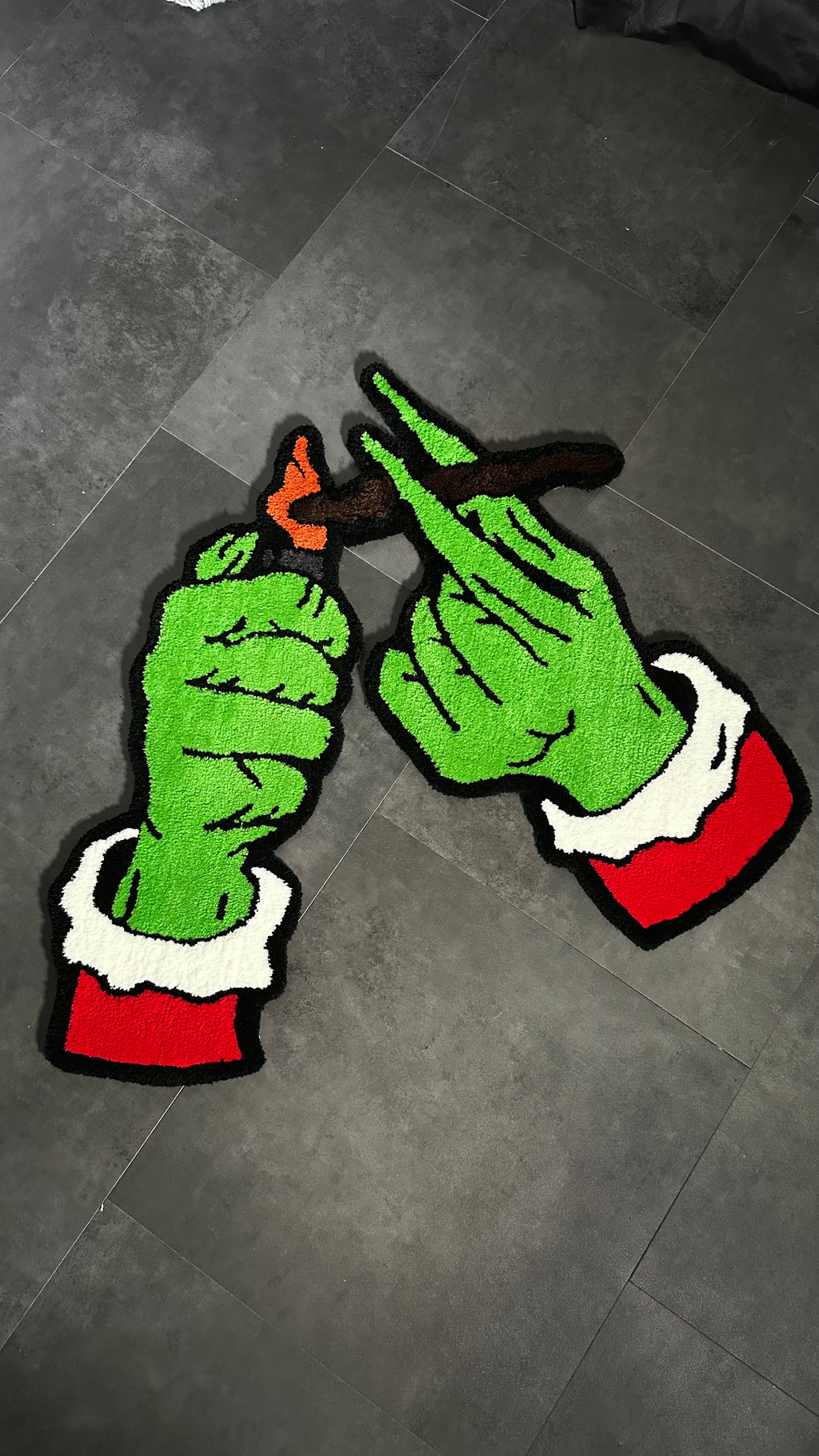 Smoking Grinch